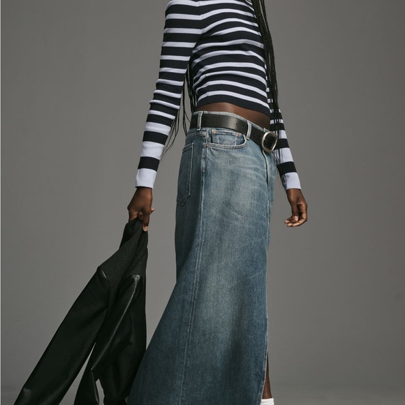 Anthropolgie Maeve Long Sleeve Shrunken Crewneck Sweater NWT - Picture 7 of 8